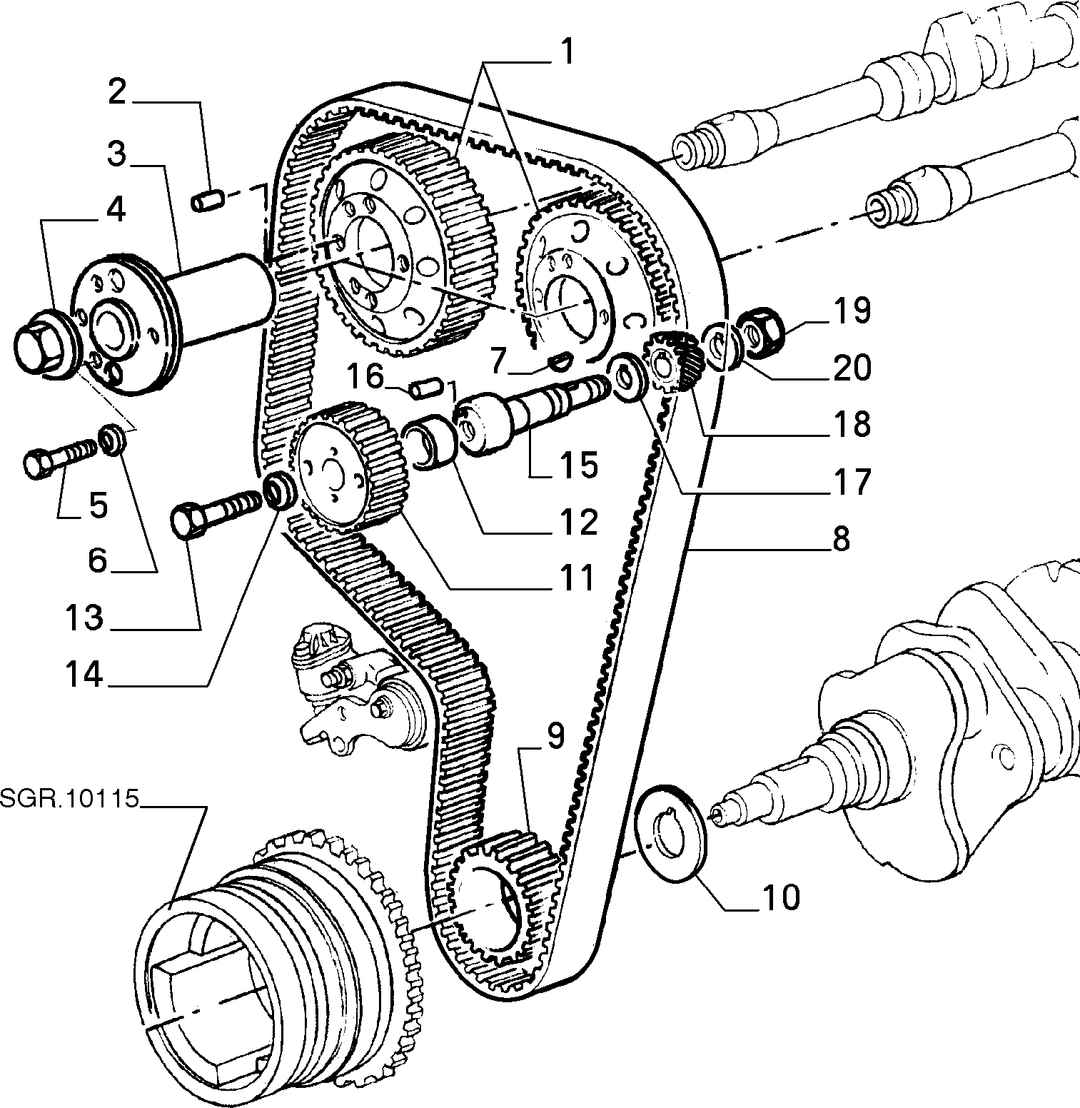 CAMSHAFT DRIVE 2