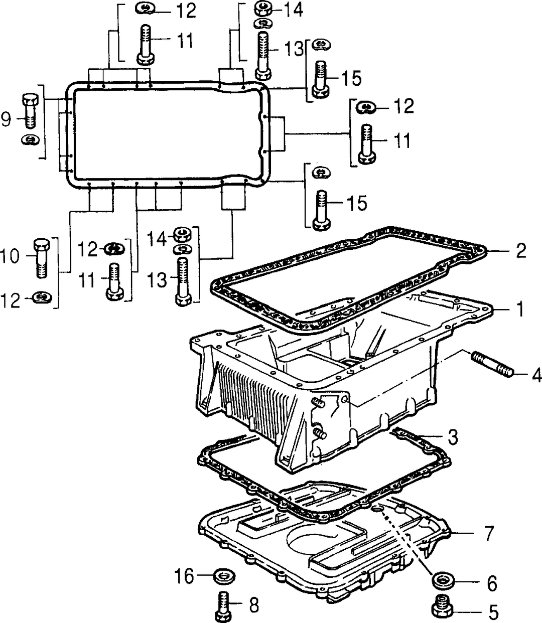 BLOCK SUMP AND COVERS 3