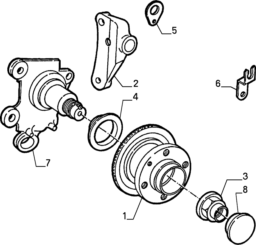 REAR STUB SHAFT 