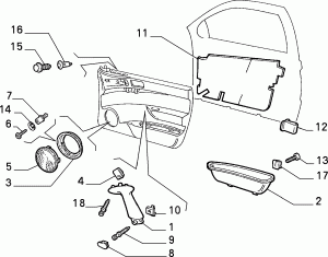 ACCESSORY FOR FRONT DOOR PANELS 