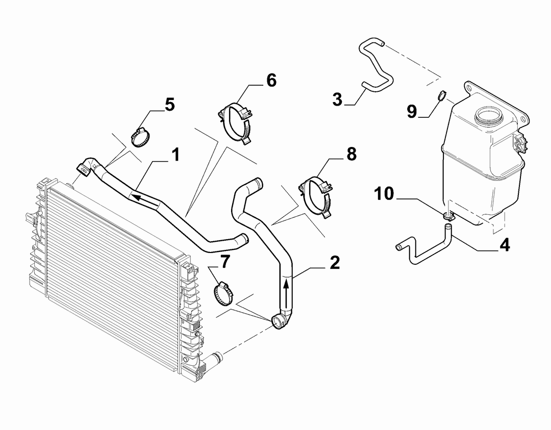 RADIATOR PIPING 5