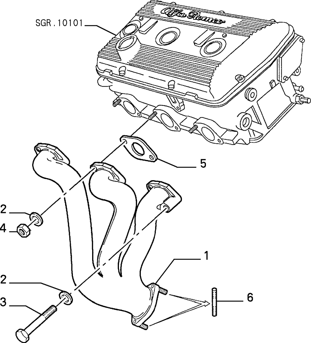 EXHAUST MANIFOLD 2