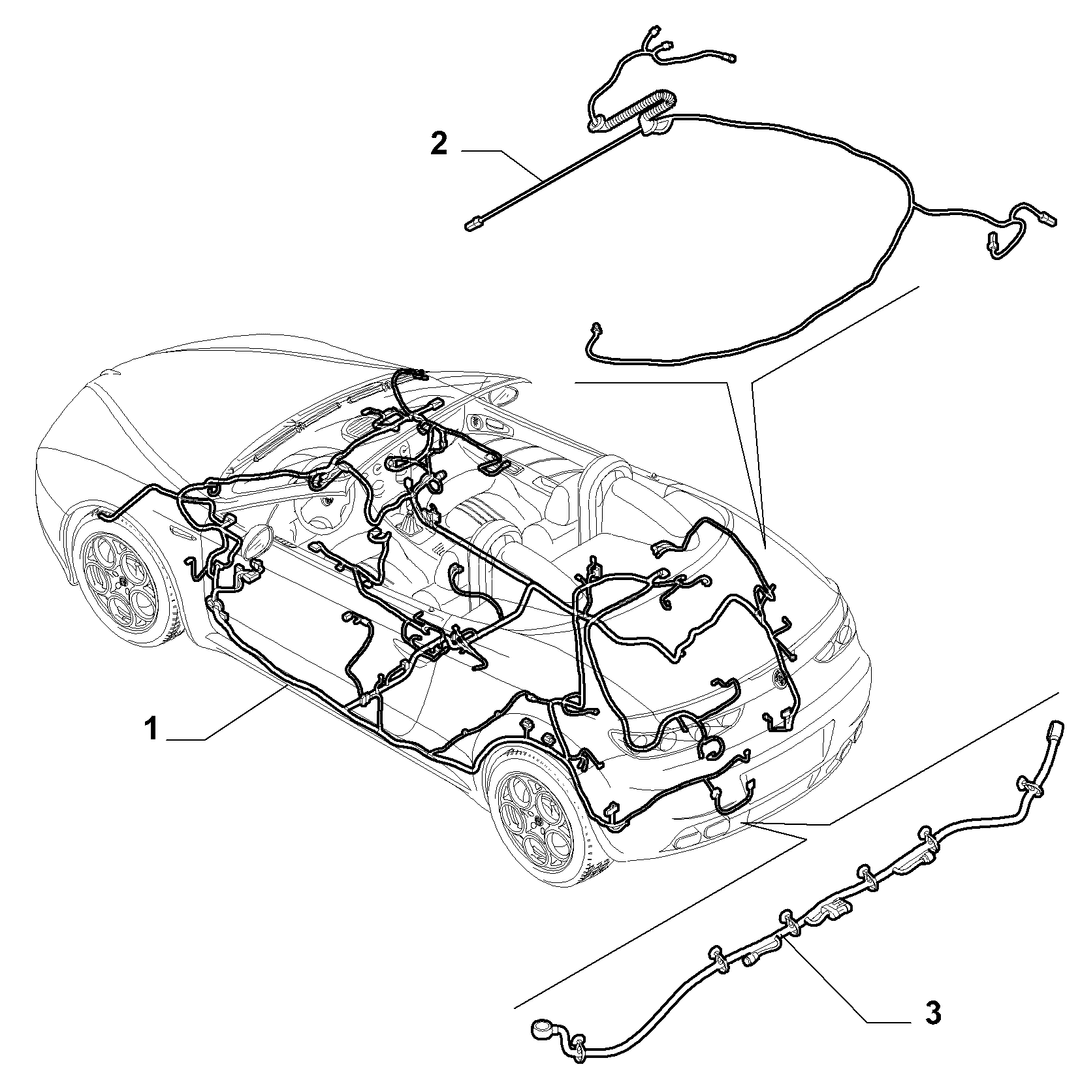 CABLE HARNESS (REAR SEAT)