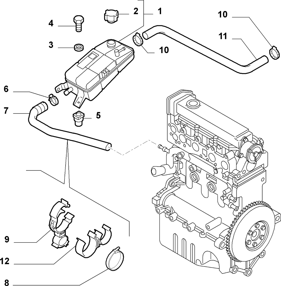 RADIATOR AND PIPING 12