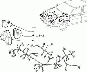 CABLE HARNESS (FRONT)