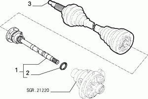 AXLE SHAFTS