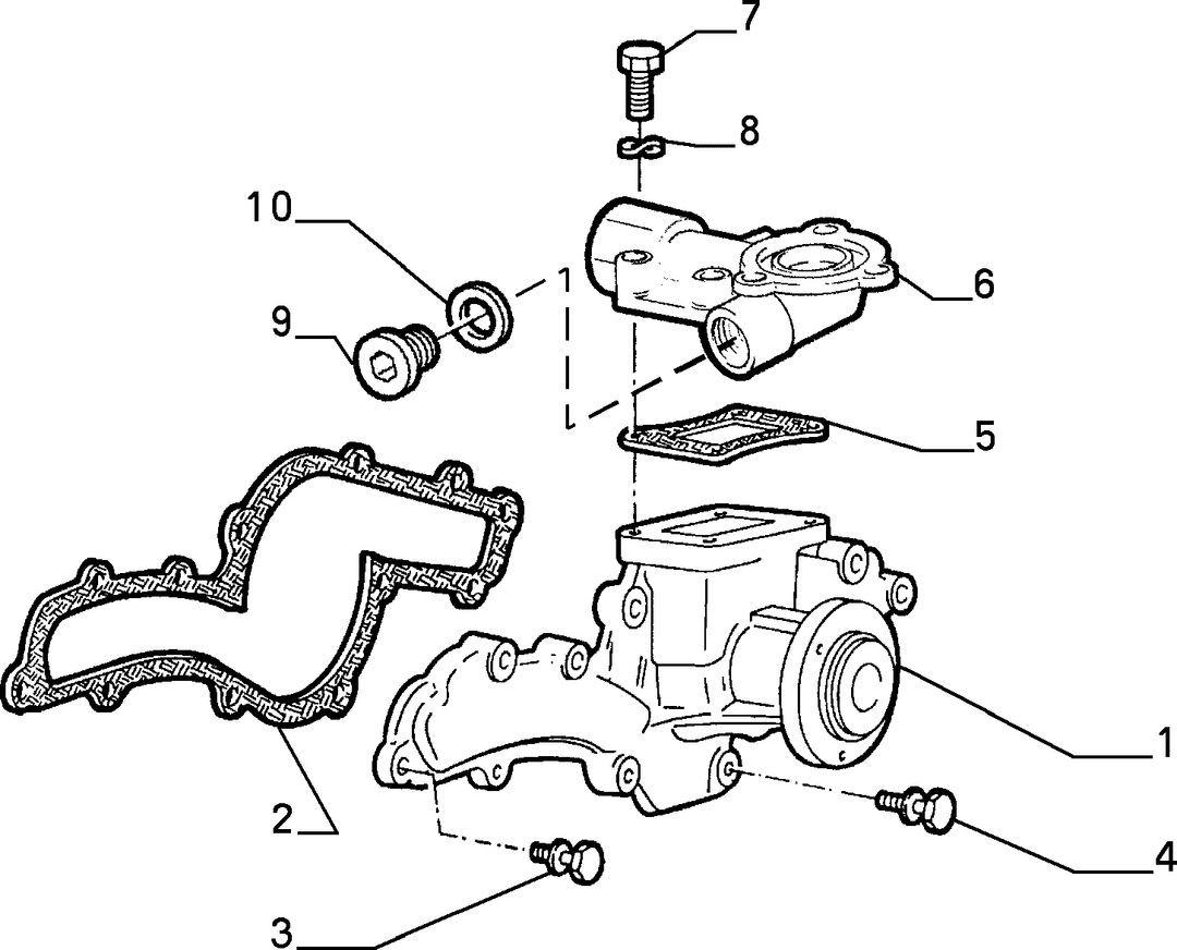 WATER PUMP AND LINES  1