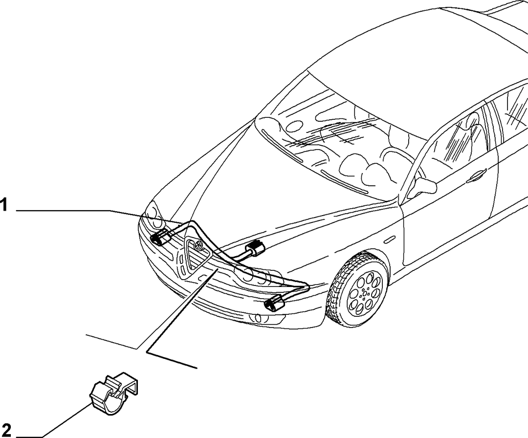 CABLE HARNESS (FRONT) 4