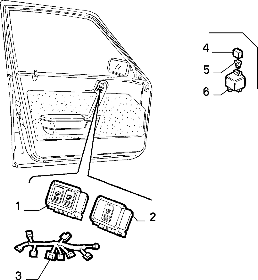 VARIOUS CONTROL PUSH BUTTONS AND SWITCHES  2