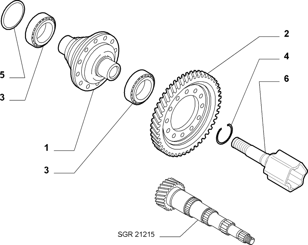 DIFFERENTIAL GEARS 15
