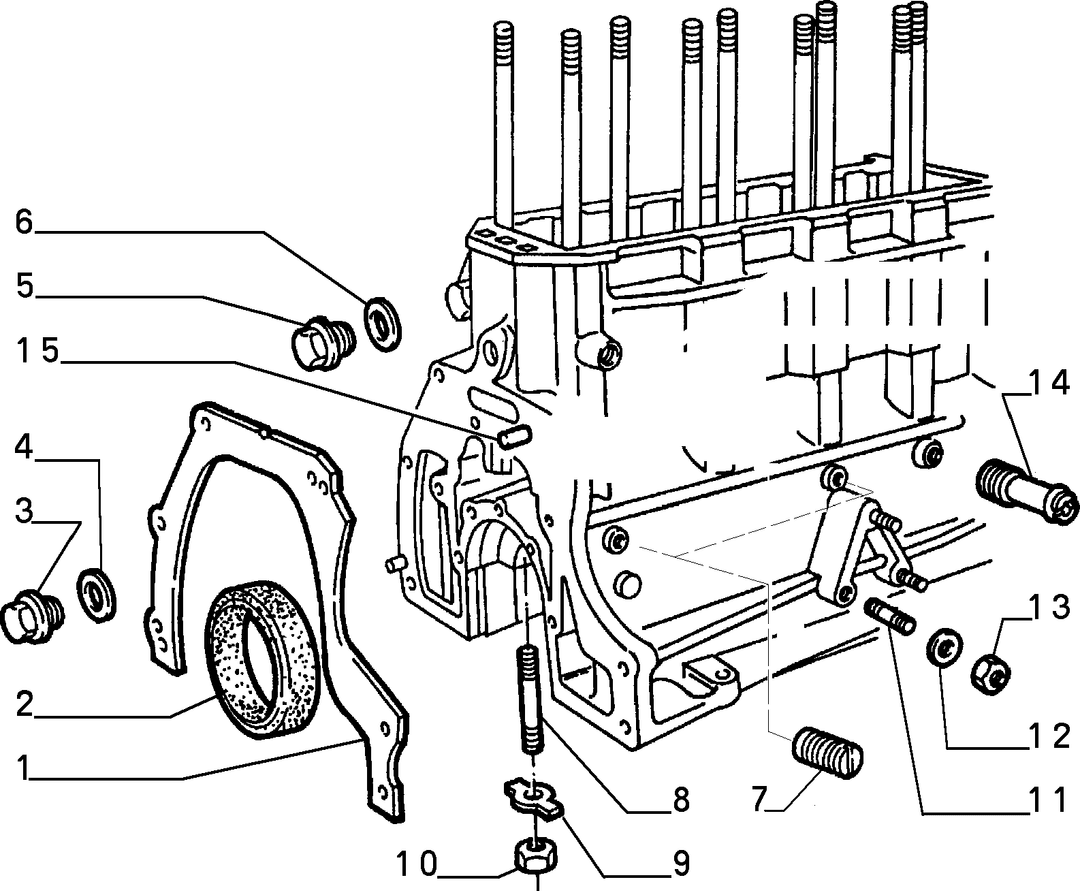 CRANKCASE AND CYLINDER HEAD 3