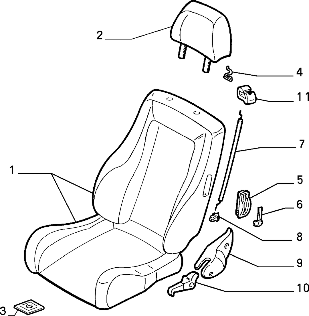 FRONT SEATS  1