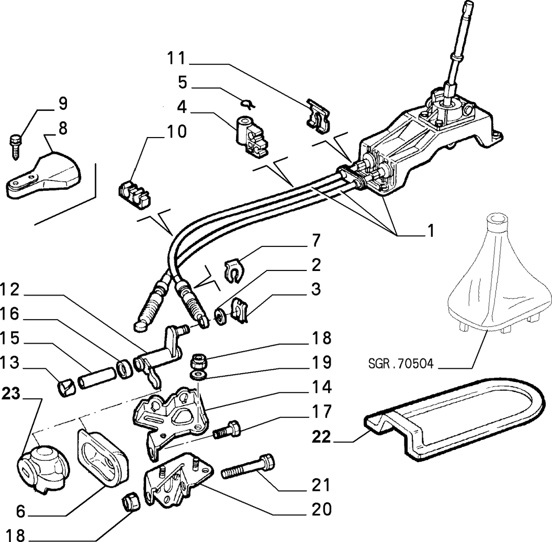 TRANSMISSION OUTER CONTROLS 3