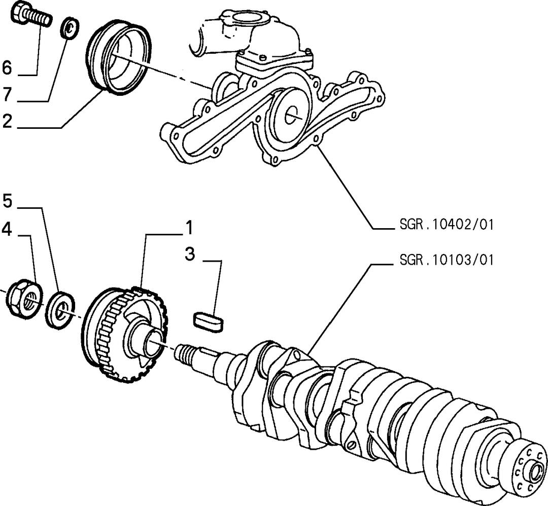 VARIOUS CONTROLS (BELTS AND PULLEYS) 2