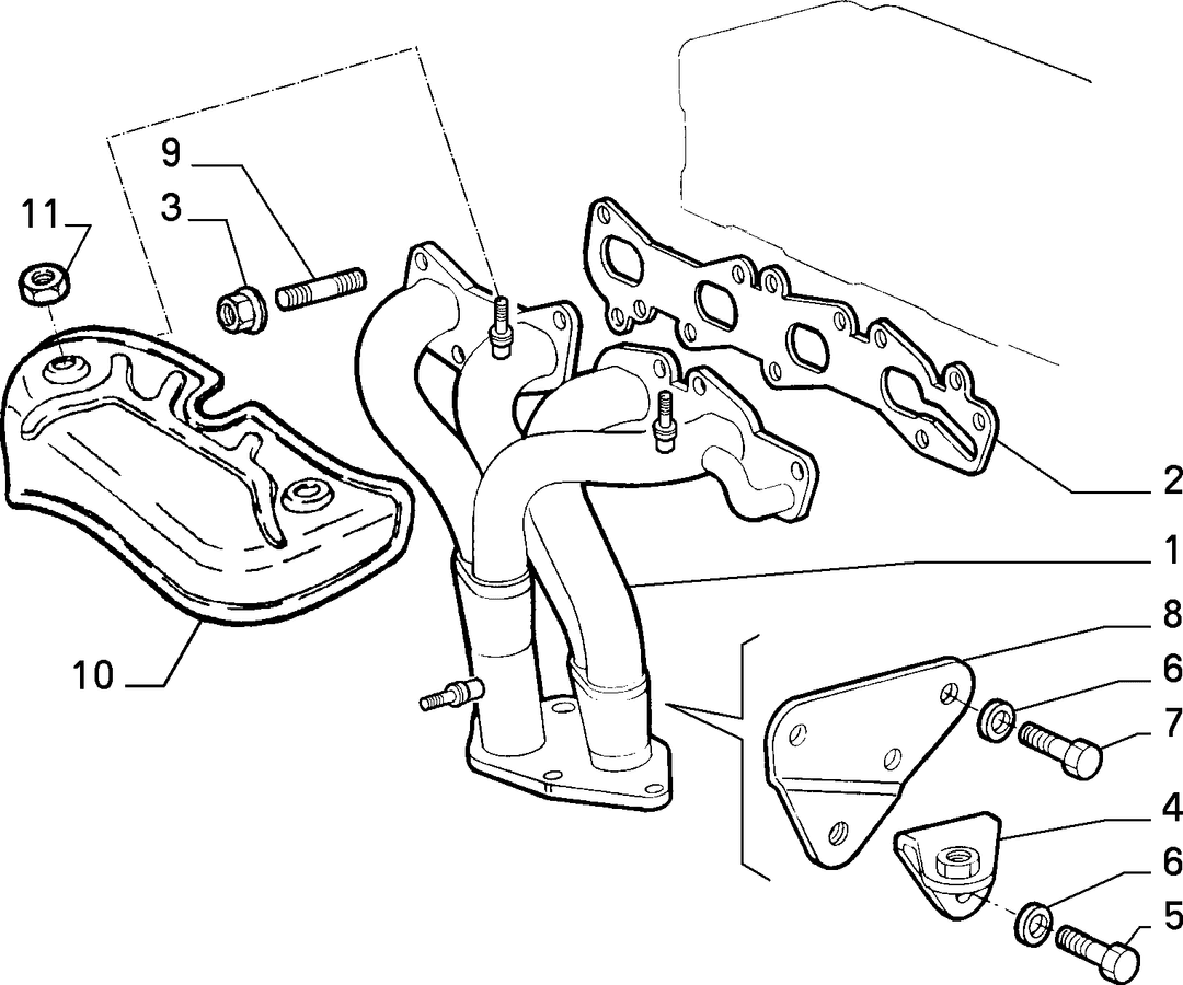 EXHAUST MANIFOLD 1
