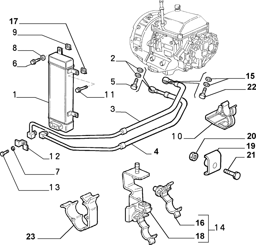 TRANSMISSION COOLING SYSTEM 1