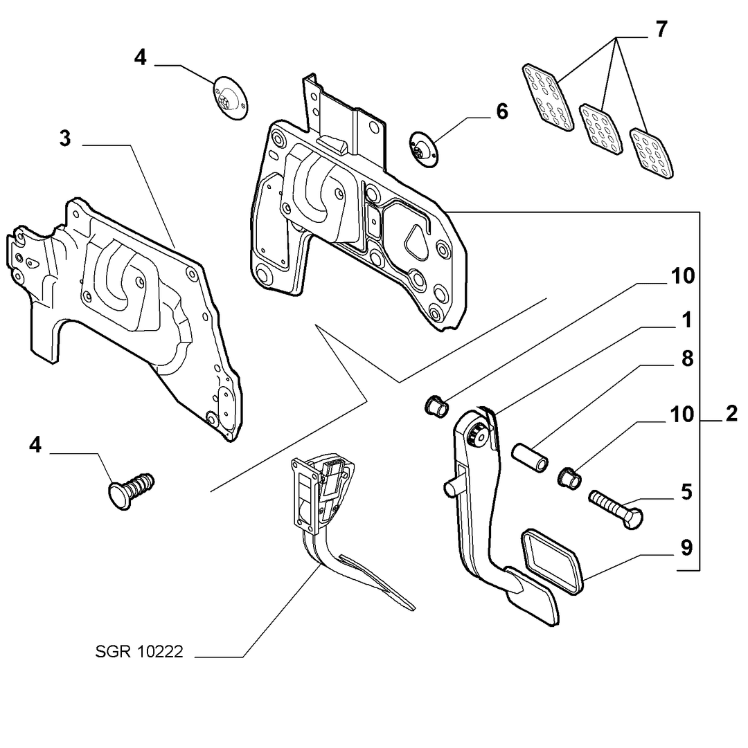 BRAKE PEDAL CONTROL 2