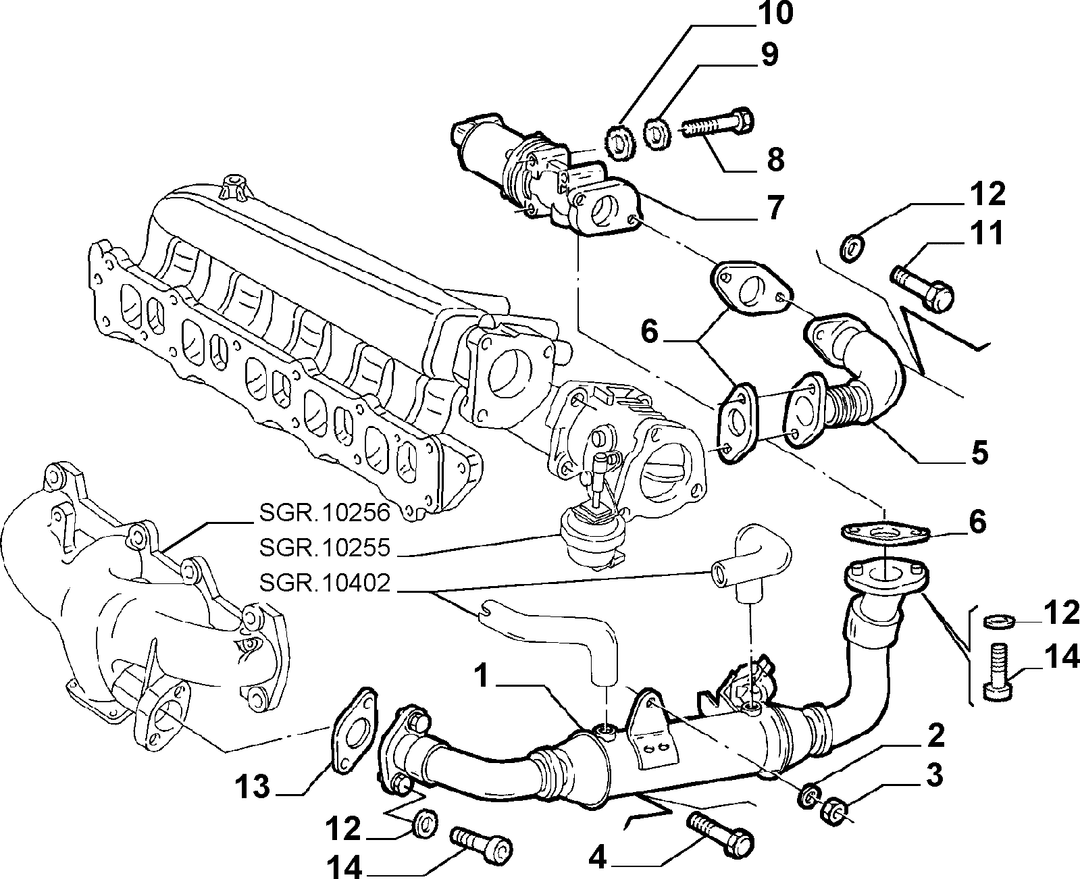 EXHAUST GAS CONTROL DEVICE 4