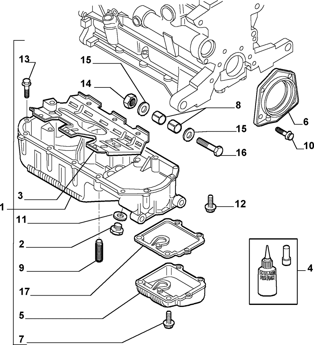 BLOCK SUMP AND COVERS 1