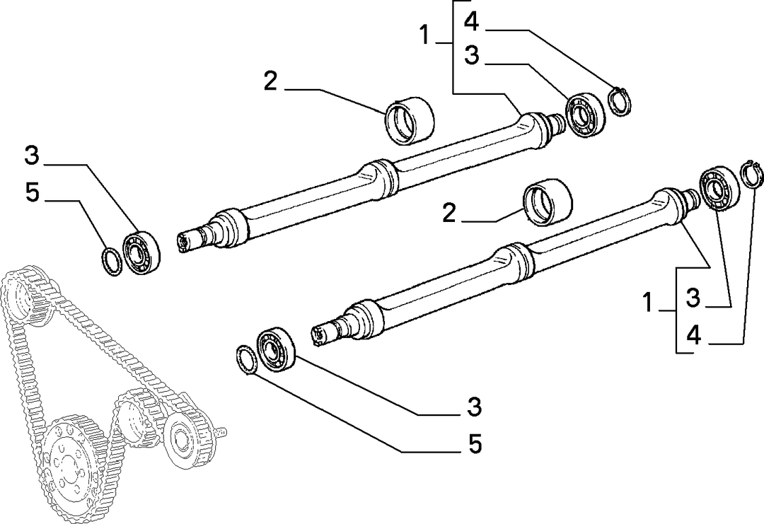 VARIOUS CONTROLS (BELTS AND PULLEYS) 4