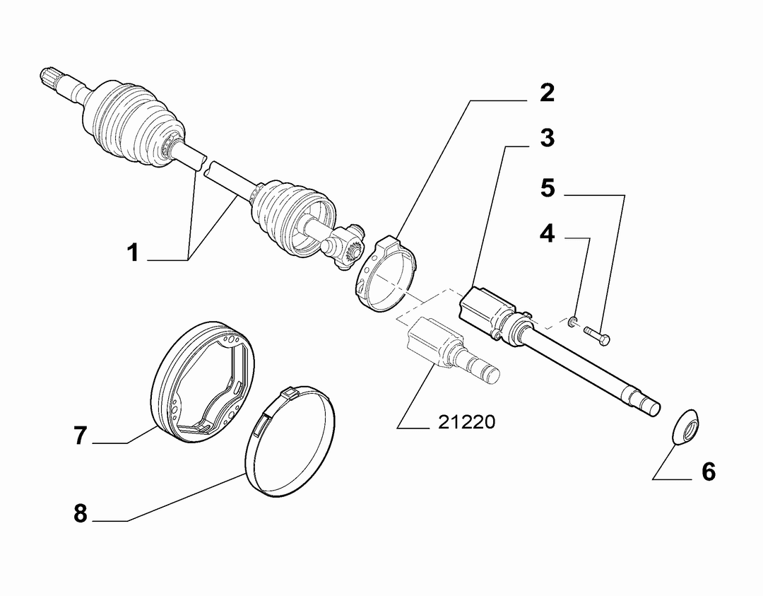 AXLE SHAFTS 1
