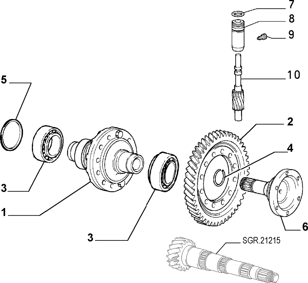 DIFFERENTIAL GEARS 3