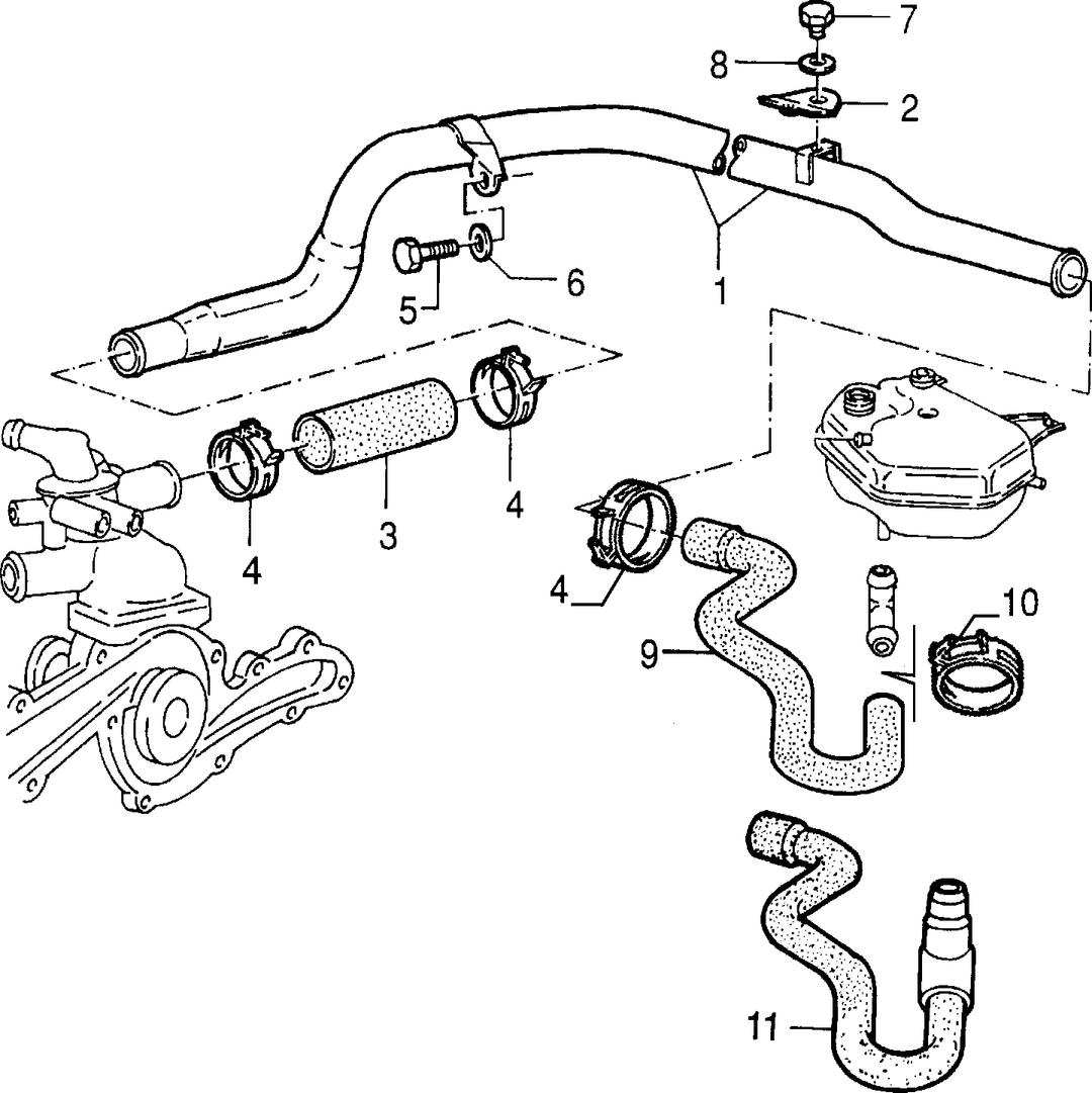 RADIATOR AND PIPING 7
