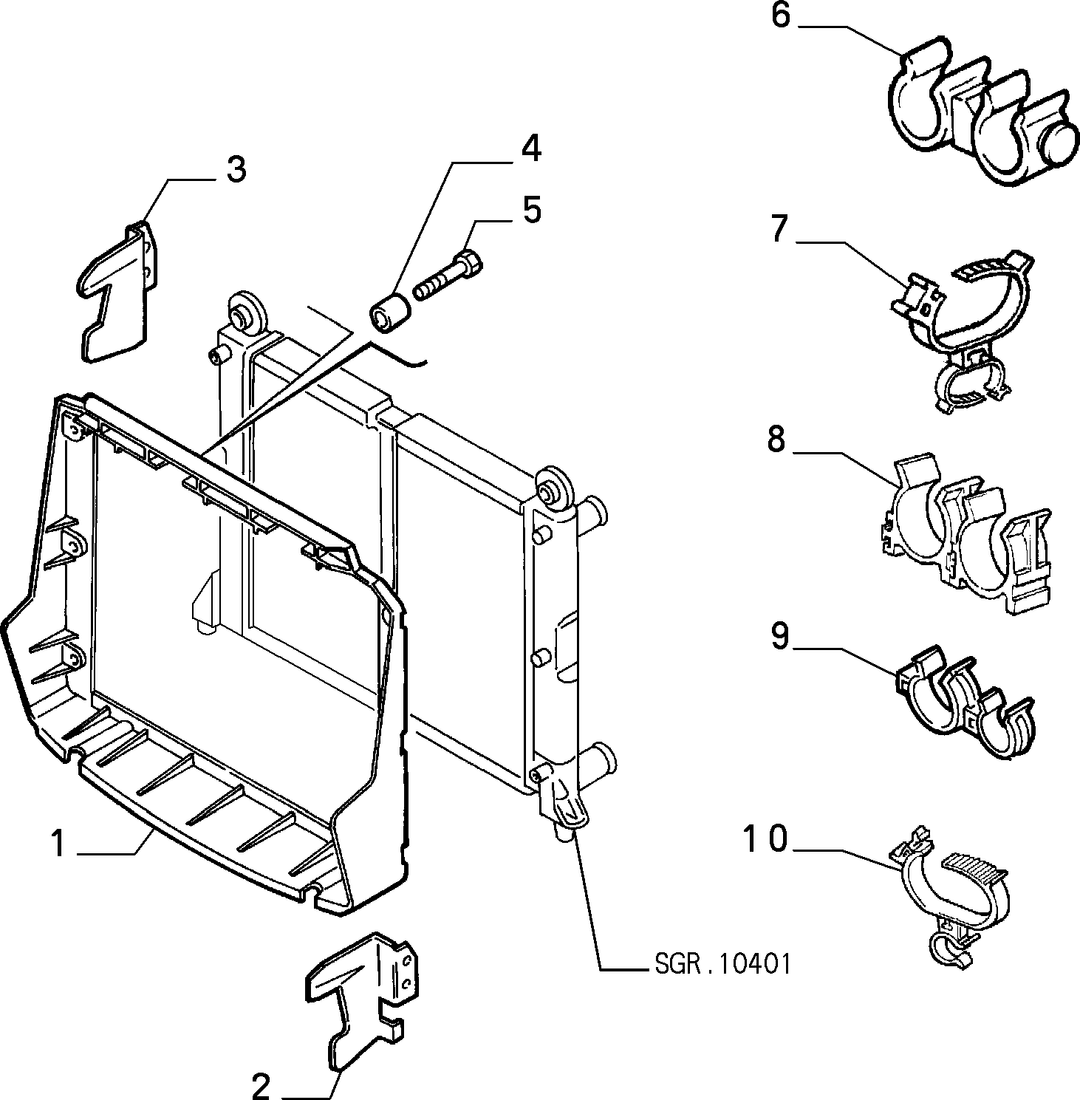 RADIATOR AND PIPING 2