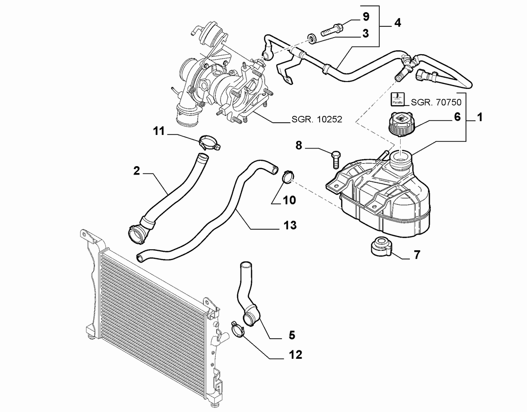 RADIATOR AND PIPING 4