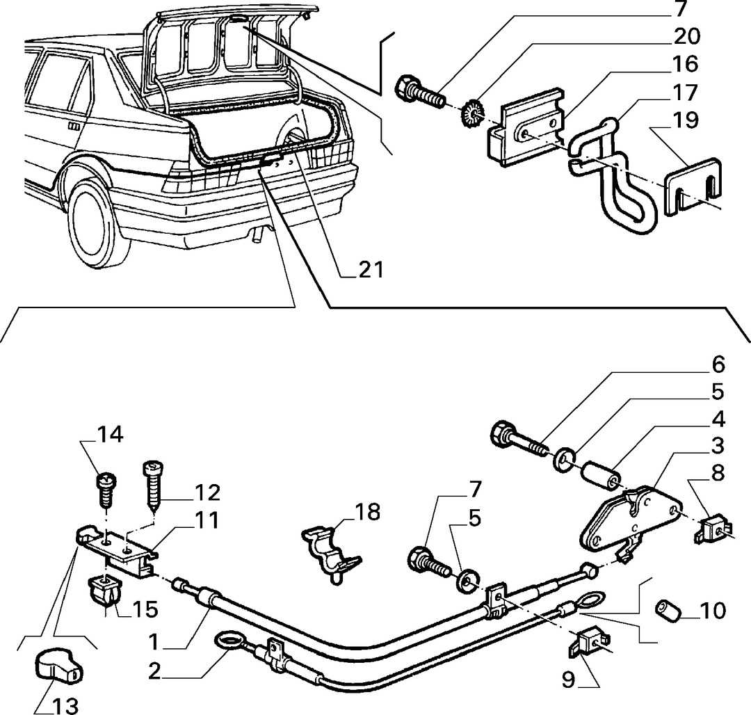 TRUNK SPACE COVER  2