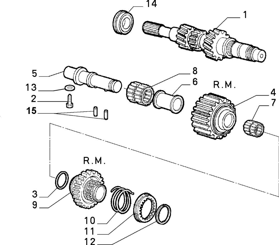 TRANSMISSION GEARS  1