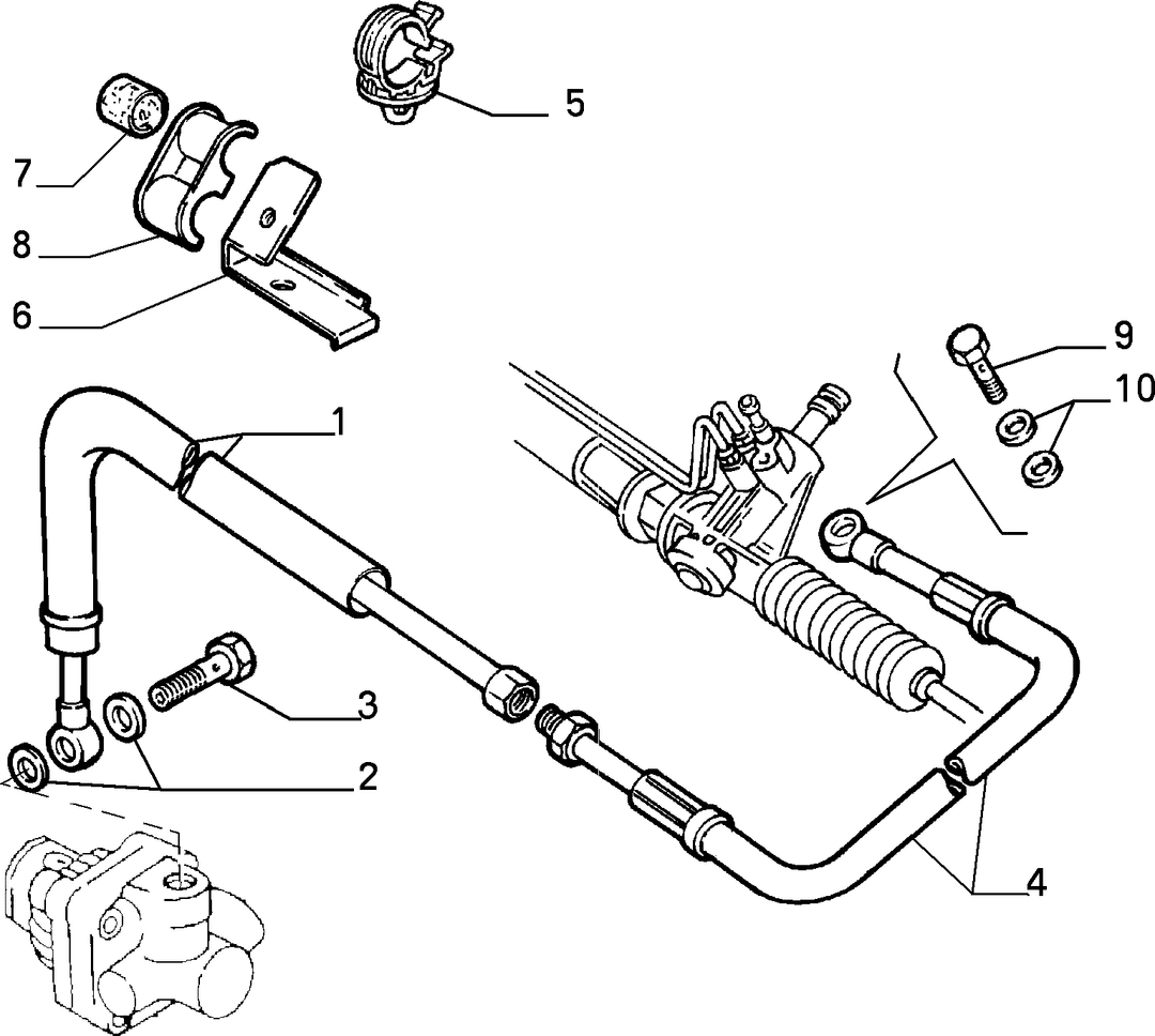 POWER STEERING HYDRAULIC SYSTEM 20