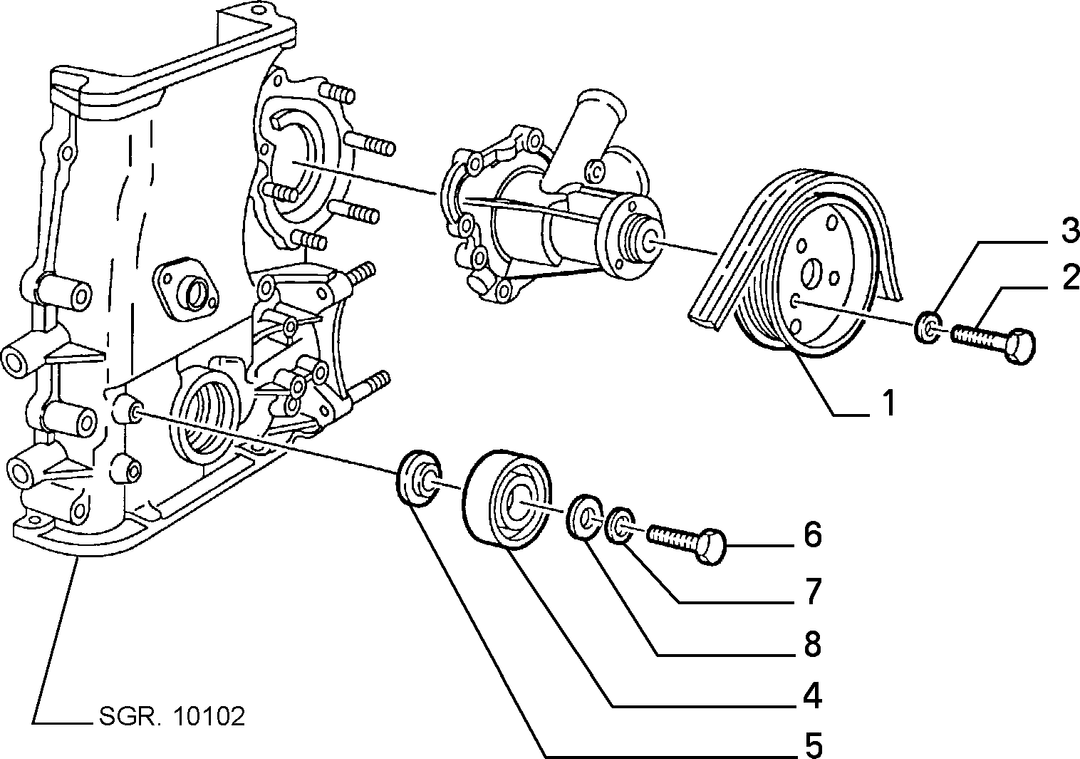 VARIOUS CONTROLS (BELTS AND PULLEYS) 2