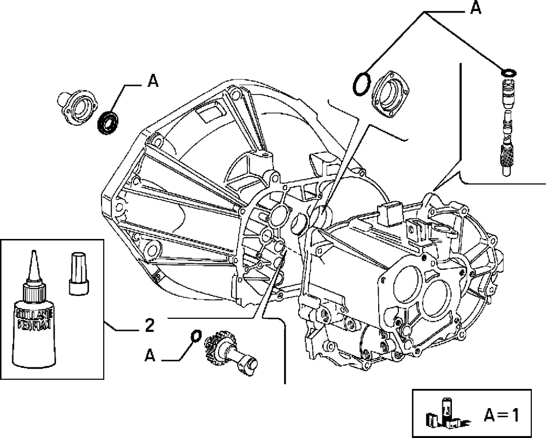 TRANSMISSION AND DIFFERENTIAL UNIT, CASING AND COVERS 6