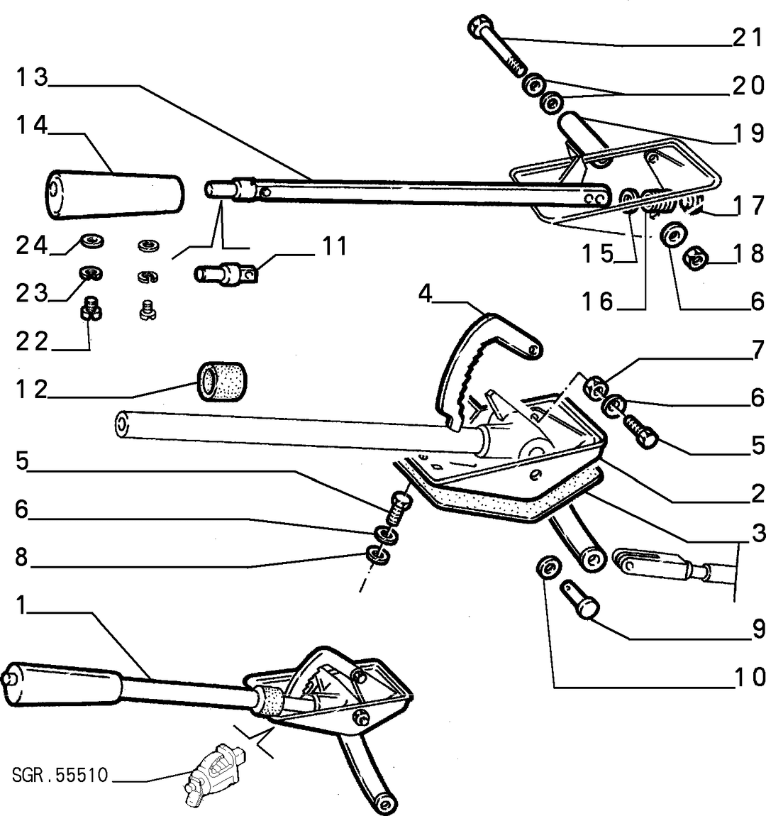 BRAKE HAND CONTROL  1