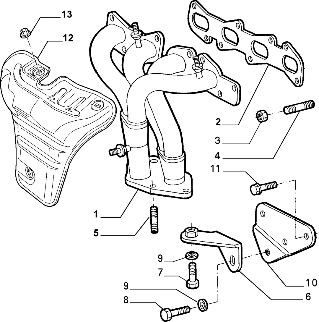 EXHAUST MANIFOLD 1