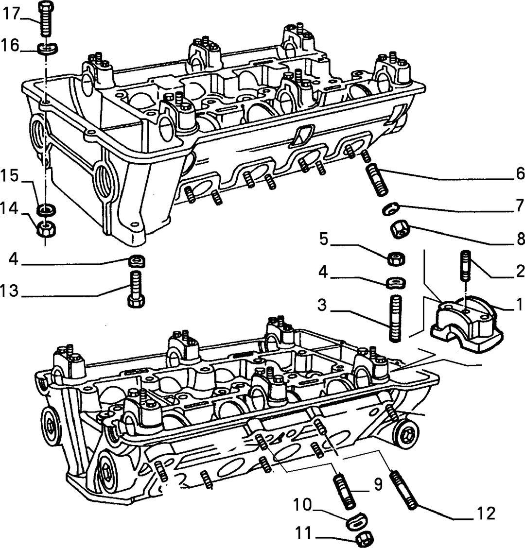 CRANKCASE AND CYLINDER HEAD 6