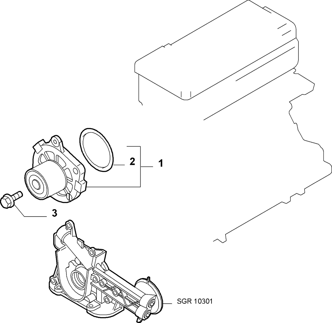 WATER PUMP AND LINES 16