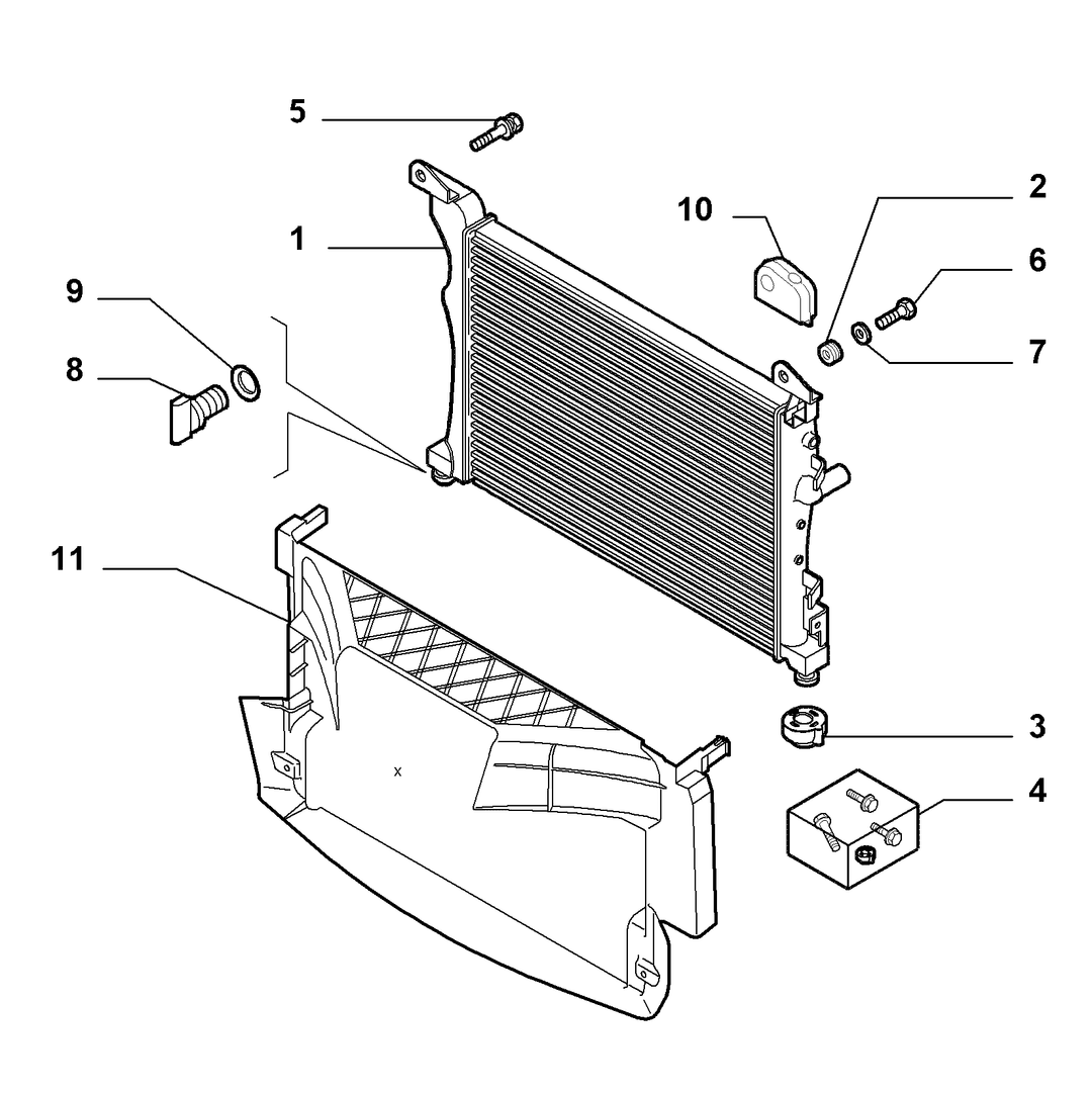 RADIATOR AND PIPING 7