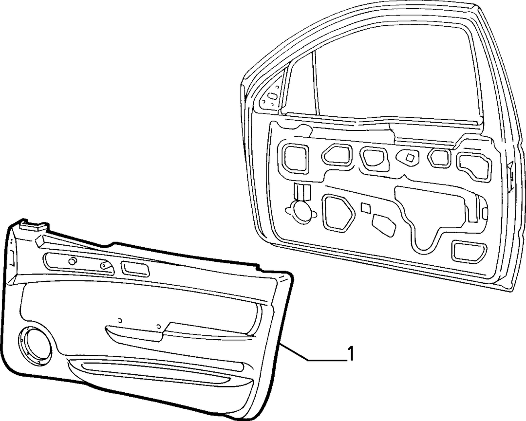 INTERIOR PANELS FOR FRONT SIDE DOORS 3