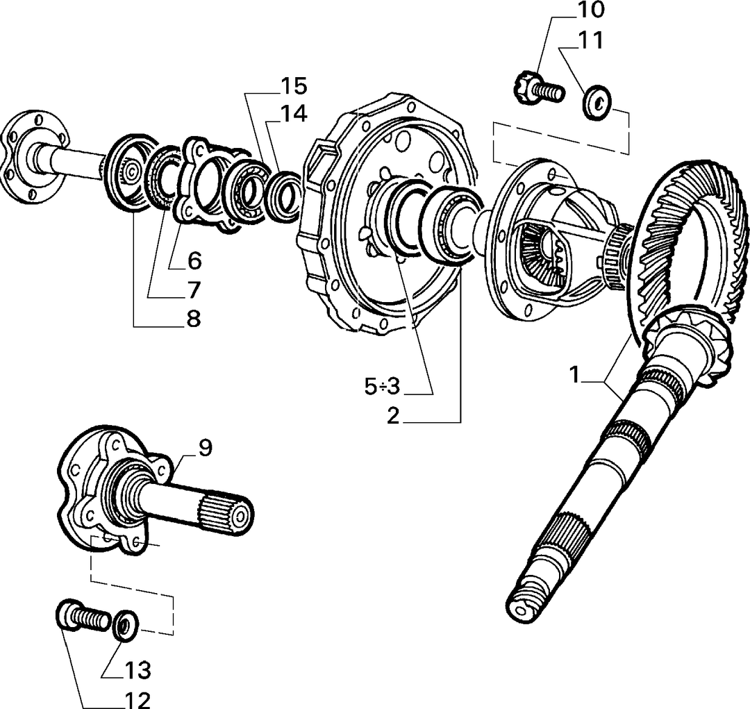 REAR DIFFERENTIAL 1