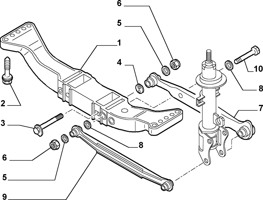 REAR SUSPENSION  1