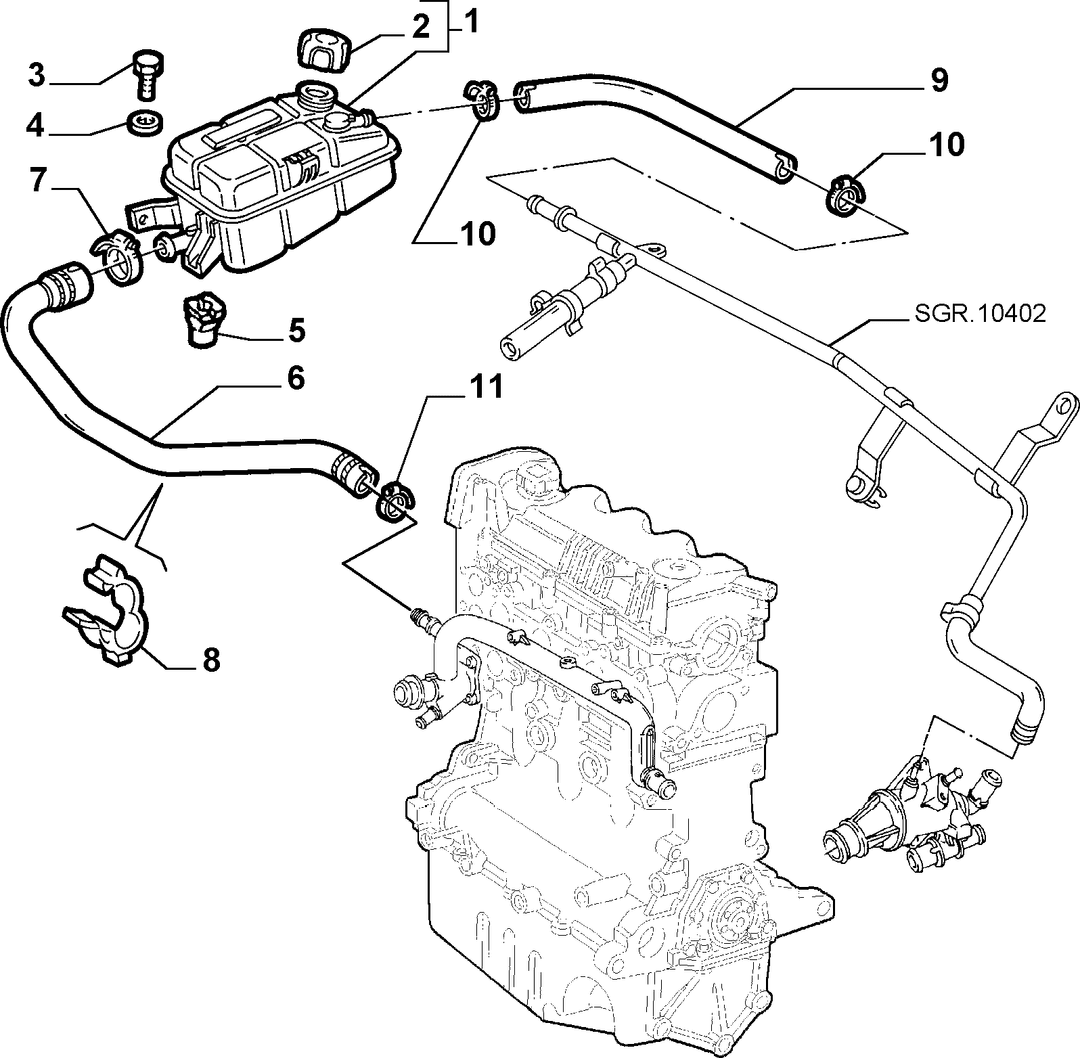 RADIATOR AND PIPING 12