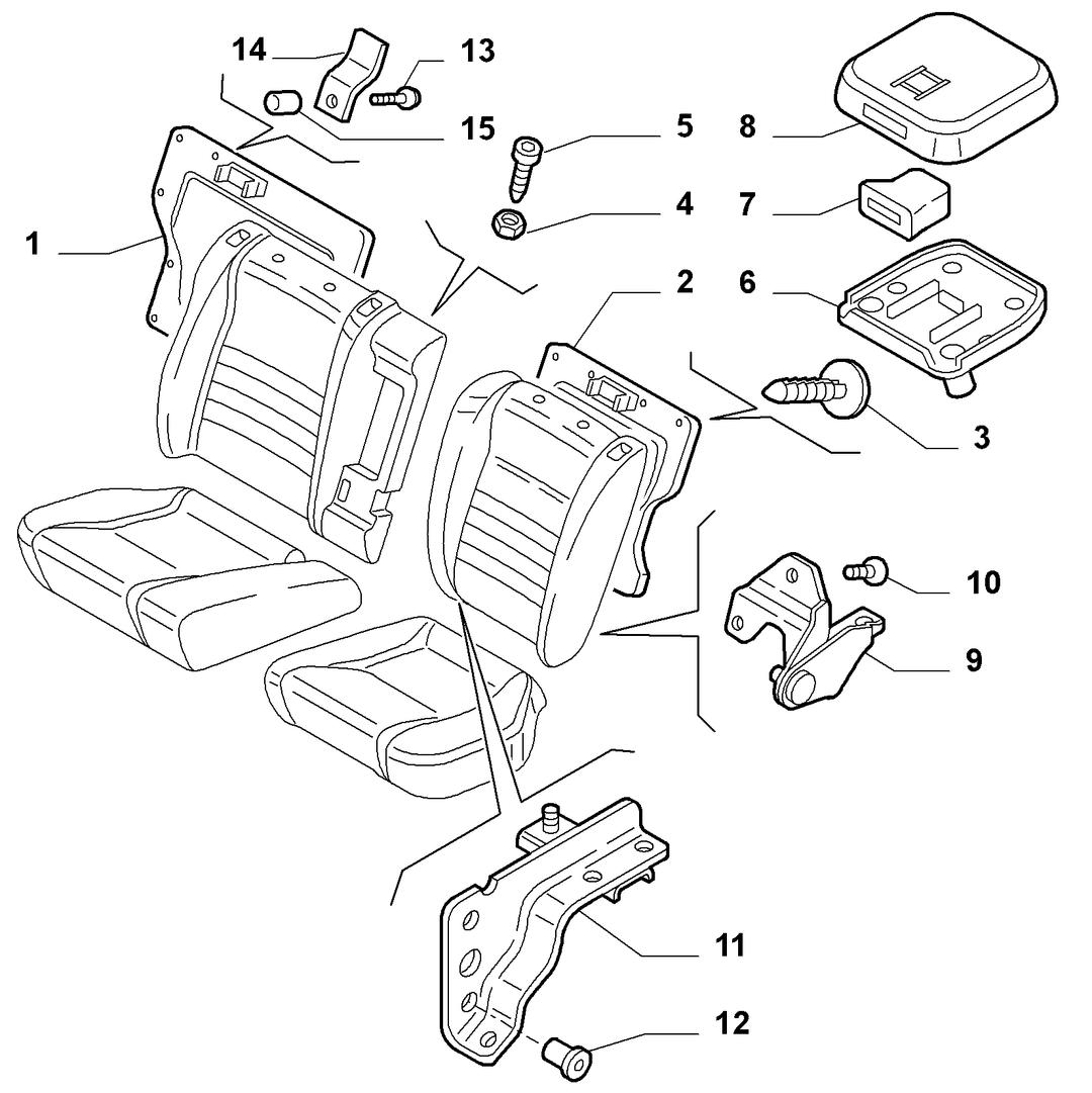 REAR SEAT 8