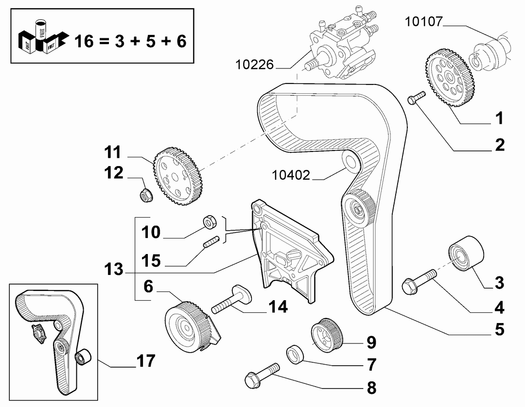 CAMSHAFT DRIVE 6