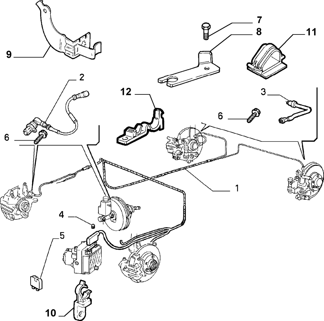 HYDRAULIC BRAKE CONTROL WITH ANTISKID 7