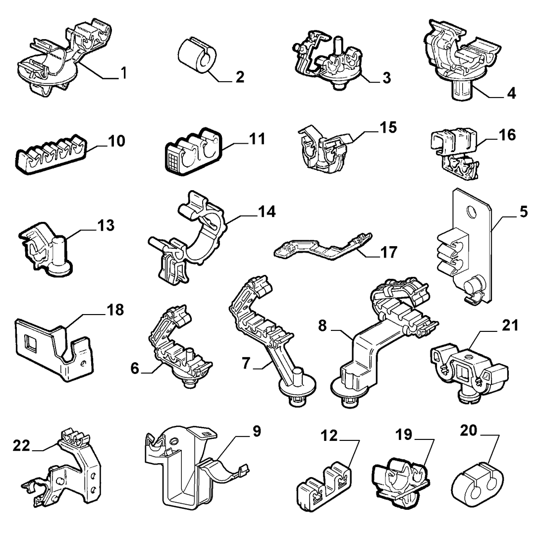 BRAKING SYSTEM FIXINGS 