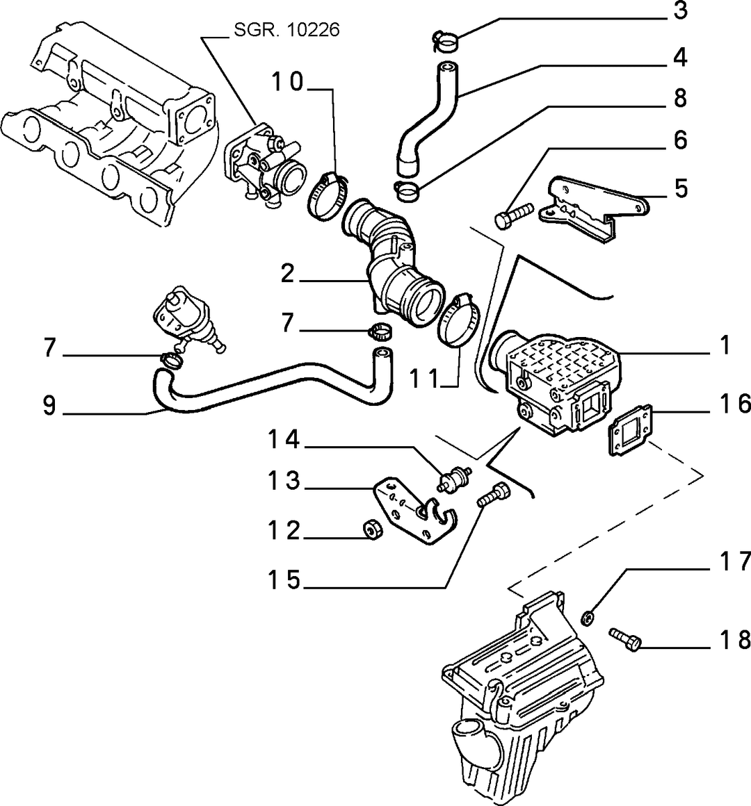 AIR FILTER AND PIPING 1