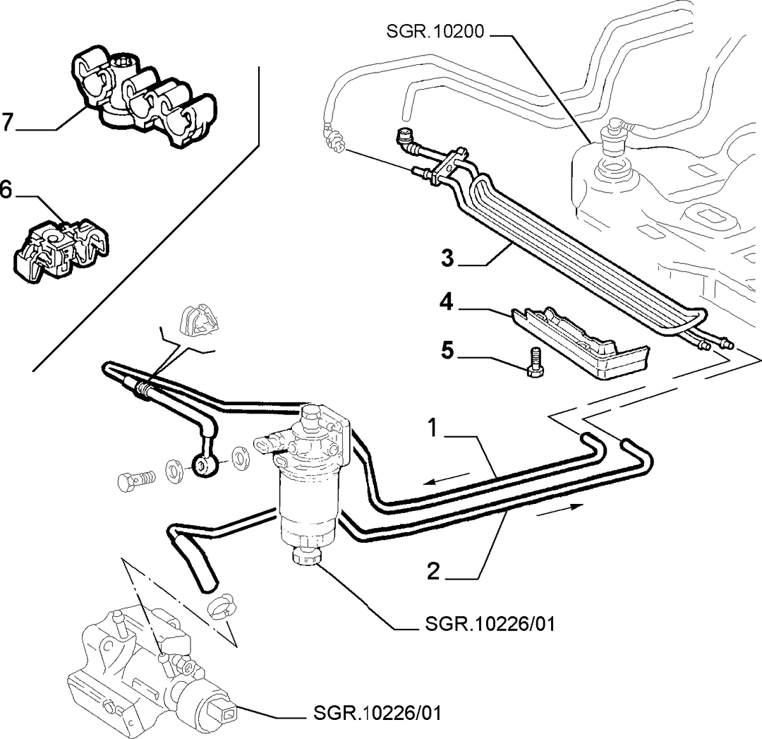 FUEL TANK PIPING 4