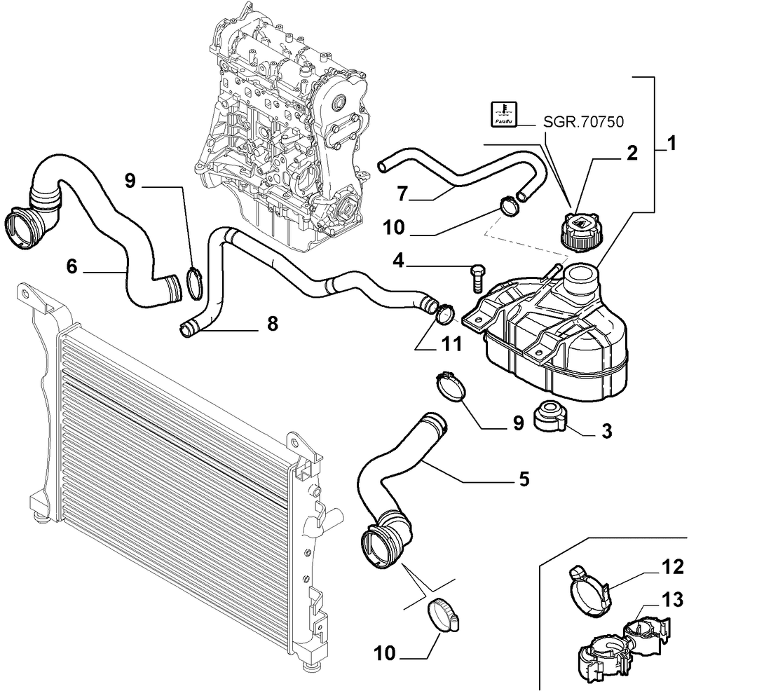 RADIATOR AND PIPING 6